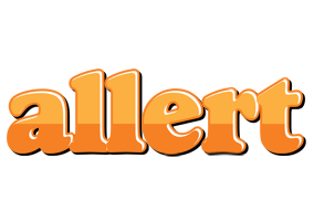 Allert orange logo