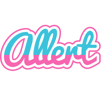 Allert woman logo