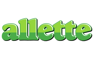 Allette apple logo