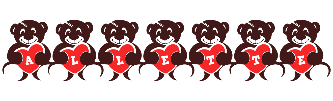 Allette bear logo