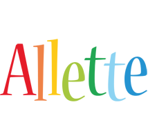 Allette birthday logo