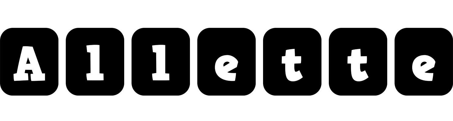 Allette box logo