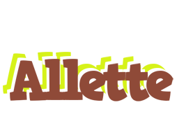 Allette caffeebar logo