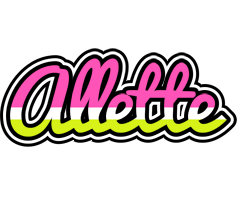 Allette candies logo