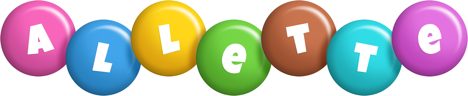 Allette candy logo