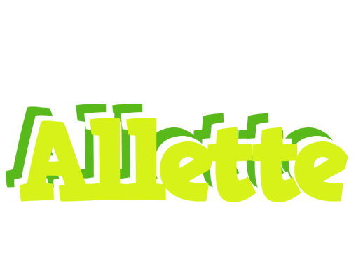 Allette citrus logo