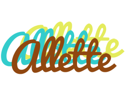 Allette cupcake logo