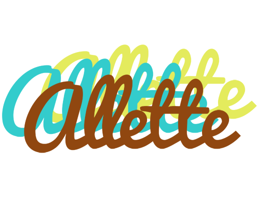 Allette cupcake logo