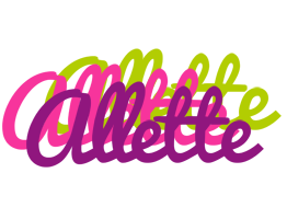 Allette flowers logo