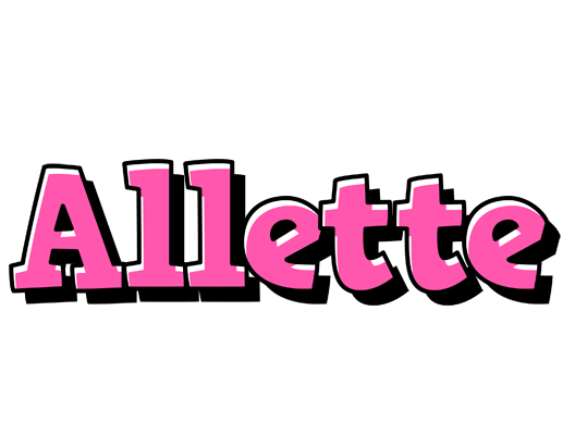 Allette girlish logo