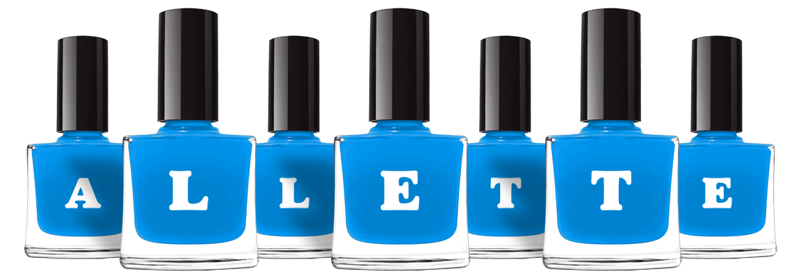 Allette glossy logo