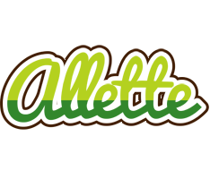 Allette golfing logo