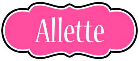 Allette invitation logo