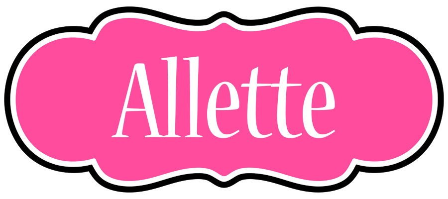 Allette invitation logo