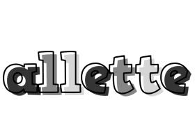 Allette night logo