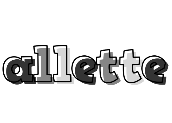 Allette night logo
