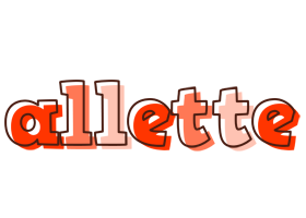 Allette paint logo