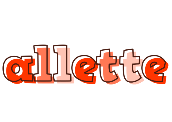 Allette paint logo