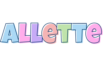 Allette pastel logo