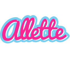 Allette popstar logo