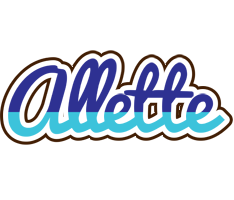 Allette raining logo