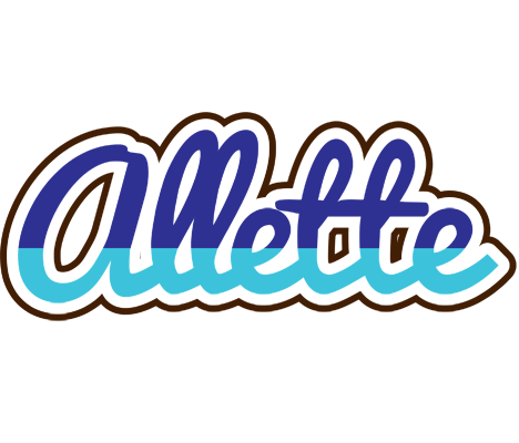 Allette raining logo