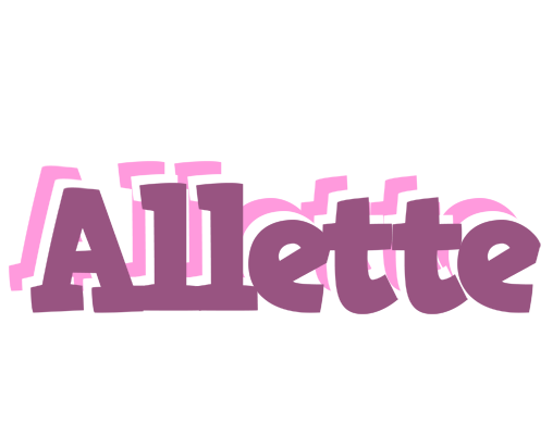 Allette relaxing logo