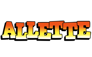 Allette sunset logo