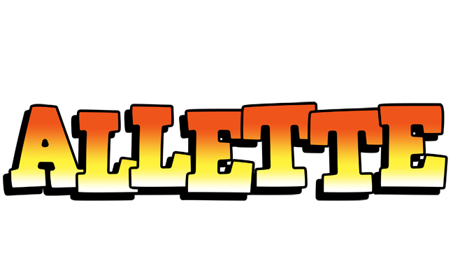 Allette sunset logo