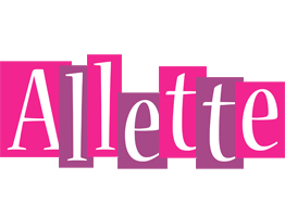 Allette whine logo