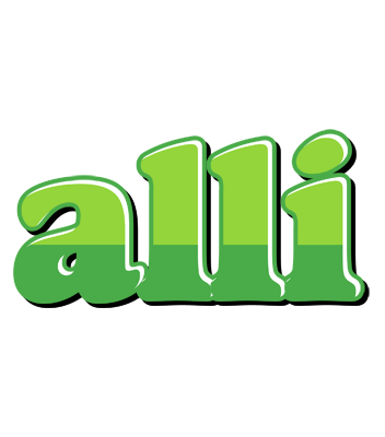 Alli apple logo
