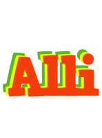 Alli bbq logo