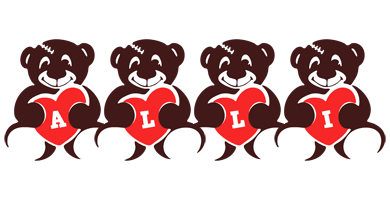 Alli bear logo