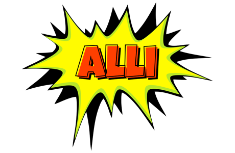 Alli bigfoot logo