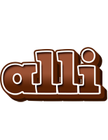 Alli brownie logo