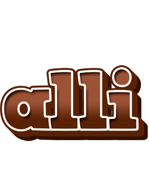 Alli brownie logo