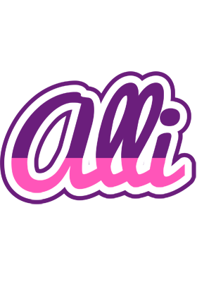 Alli cheerful logo