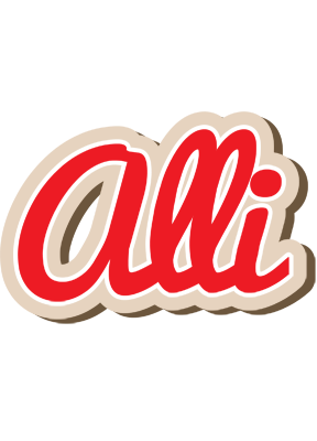 Alli chocolate logo