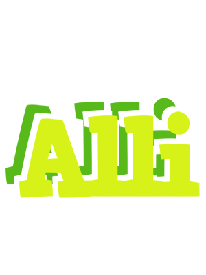 Alli citrus logo