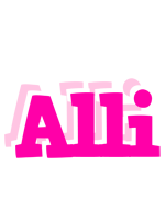 Alli dancing logo