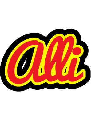 Alli fireman logo