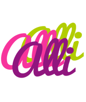 Alli flowers logo