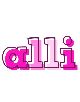 Alli hello logo