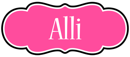 Alli invitation logo