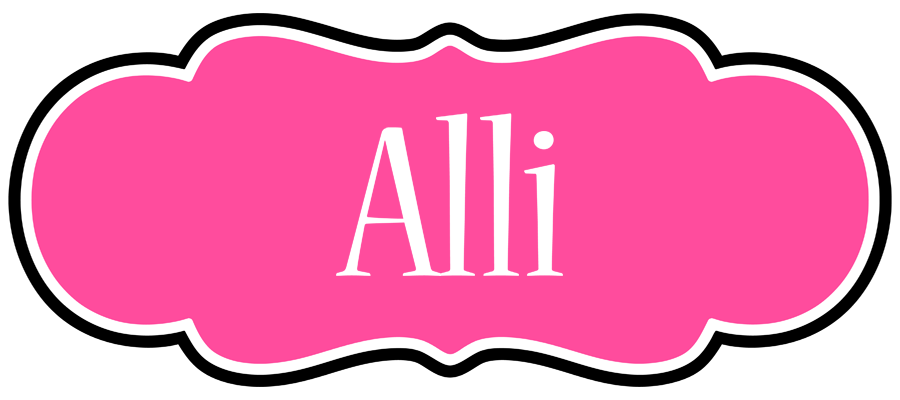 Alli invitation logo