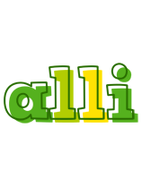 Alli juice logo