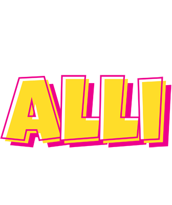 Alli kaboom logo