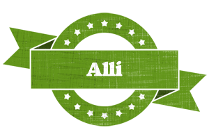 Alli natural logo