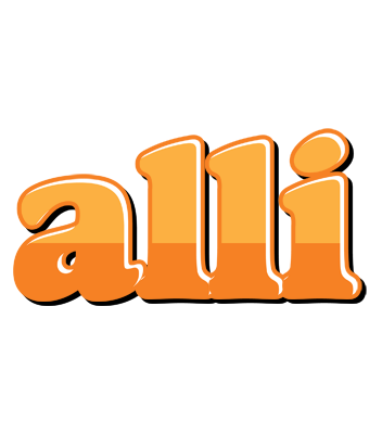 Alli orange logo