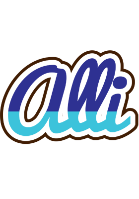 Alli raining logo